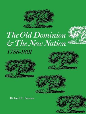 cover image of The Old Dominion and the New Nation
